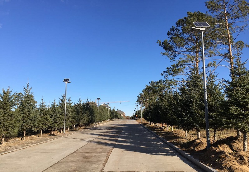 太陽能路燈品牌對比：光照均勻度測試